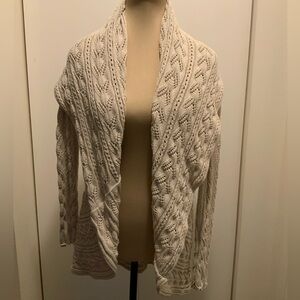 🌺Bundled price - CAbi Cream Cable Knit Cardigan